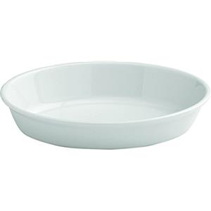TOGNANA 25 cm x 16 cm x 6 cm PL-Cuoco pirofila Ovale, Bianco