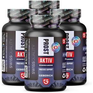 ProstAktiv (6 pacchi) ProstAktiv - Salute della Prostata - 30 Capsule - con Serenoa Repens, Echinacea, Ginkgo Biloba - Integratore Alimentare