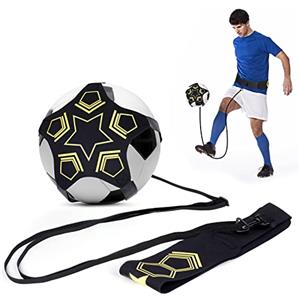 Ainiv Cintura da allenamento da calcio, 5 artigli, con cintura di regolazione flessibile, supporto per allenamento a mani libere, per bambini e adulti, attrezzatura da allenamento per palloni da
