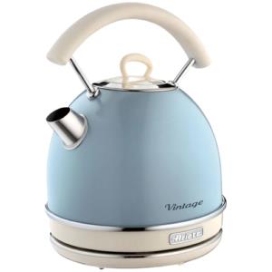 Bollitore elettrico vintage celeste, 1,7 litri - ariete