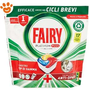 Fairy Platinum All in One Limone - Confezione Da 17 Pezzi