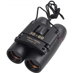 Doumneou Mini binocolo con zoom 30 x 60, visione diurna e notturna