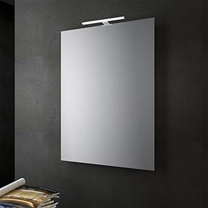 San Marco Specchio bagno reversibile con lampada led 80x60 cm