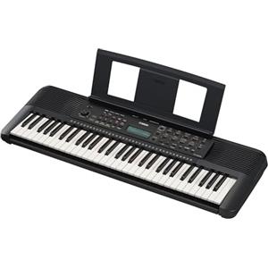 Yamaha PSR-E283 - Tastiera Digitale Portatile per Principianti con 61 Tasti, 410 Suoni Strumentali, 150 Stili di Accompagnamento e 122 Brani, 2 Lezioni Online con Insegnante Yamaha Music School