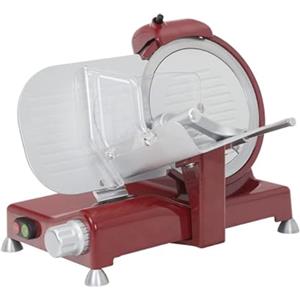 RGV Luxury 25 Red Edition Elettrico 140 W Alluminio Rosso Affettatrice - Affettatrice (Aluminio, Rosso, 530 mm, 480 mm, 375 mm, 14 kg)