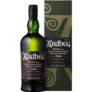 Ardbeg Ten 10 Y.O. Single Malt Whisky 46° 70cl