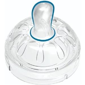 Nuvita Set 2 Ciucci 4M con Coperchio e Tettarella Flusso 1