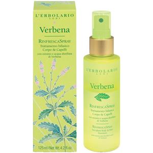 L'Erbolario Verbena Rinfrescante Spray Bifasico Corpo e Capelli 125 ml - Idratante e Districante