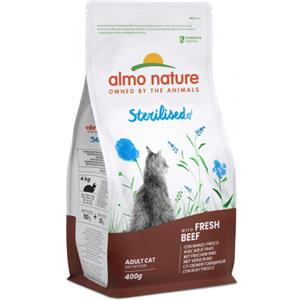 Almo Nature 8001154125917 cibo secco per gatti 400 g Adulto Manzo