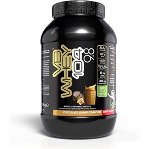 NET Integratori VB WHEY 104 9.8 Optipep - 1980g Cioccolato al Burro D'Arachidi - Proteine Isolate Idrolizzate per via Enzimatica Con EAA e BCAA - Crescita e Mantenimento Della Massa Muscolare