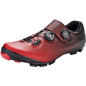 SHIMANO Zapatillas Sh M MTB Xc7, Scarpe da Ginnastica Uomo, Red, 45 EU