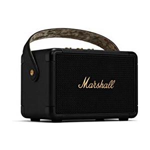 Marshall Kilburn II Bluetooth Altoparlante Portatile, Senza fili Casse, Impermeabilità IPX2, 20 ore riproduzione, Nero e ottone