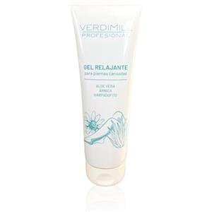 Verdimill FORMULA MIGLIORATA Crema - GEL RILASSANTE per gambe stanche con Aloe Vera, Arnica e Harpagofito.Flacone da 250 ml.
