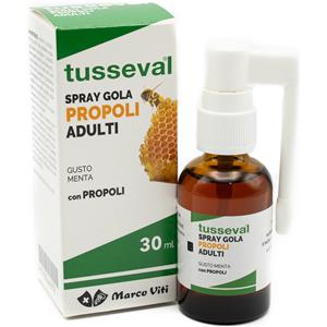 marco viti Tusseval Gola Spray Propoli Adulti 30 ml