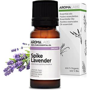 Aroma Labs - Lavanda Spica BIO - Olio Essenziale Chemiotipizato e Certificato AB - 10 mL