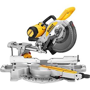 DEWALT Troncatrice radiale 1650W, a doppia inclinazione, DWS727-QS