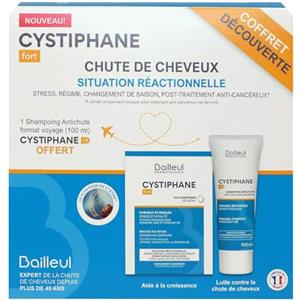 Cystiphane - Pacchetto Promozionale per la Caduta dei Capelli: 120 Compresse + Shampoo Anticaduta 100ml