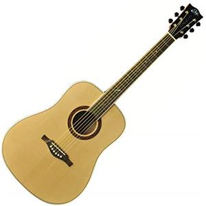 EKO GUITARS - ONE D150 NATURAL,Chitarra Acustica Dreadnought serie ONE, top Abete Sitka laminato, Fasce e Fondo in Mogano Sapeli laminato, manico in Mogano, Finitura Gloss, Scala 650mm, Colore Natural