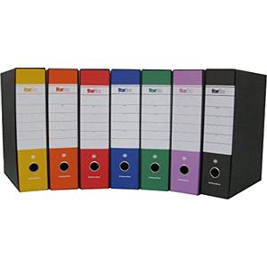 Starline Registratore StarBox 8 cm Dorso Viola/Lilla - Formato Protocollo 23 x 33 cm