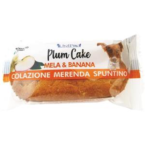 Unipro Plum Cake Mela e Banana 50g - Alimento Complementare per Cani, Genuino e Digeribile