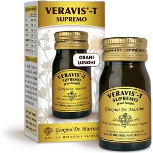 Dr. Giorgini Veravis-T Supremo Grani Lunghi 30 g - Integratore con Senna, Cicoria e Rabarbaro per la Regolarità Intestinale