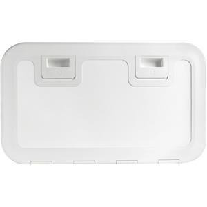 Osculati Portello Push Pull Bianco 600 x 350 mm con Maniglia a Filo e Chiusura a Scatto