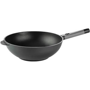 Guzzini Fratelli Guzzini Padella Antiaderente Wok Saltapasta Cook Space cm 32 con manico estraibile