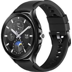XIAOMI Watch 2 Pro, Smartwatch Bluetooth, Google WearOS, Schermo AMOLED 1.43, Acciaio inossidabile, Processore Snapdragon W5+Gen1, Monitoraggio SpO2, Frequenza Cardiaca, Sonno, GPS integrato, Nero