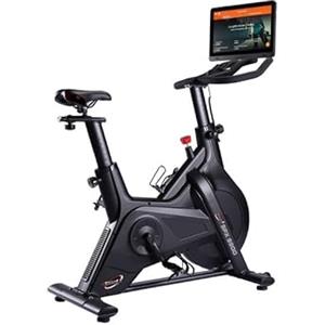 FOXCUP TECNOFIT - Enerfit Spin Bike Elettromagnetica Cyclette Professionale SPX 9900 - Volano da 25 Kg - con Schermo Touch Screen 16 Pollici Android Integrato