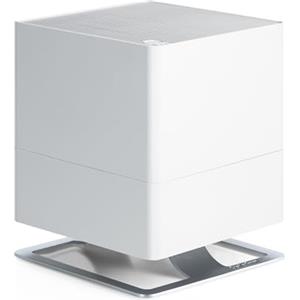 Stadler Form Umidificatore Oskar, umidificatore d'ambiente a risparmio energetico per ambienti fino a 50 m²/125 m³, evaporatore con spegnimento automatico, LED dimmerabili, molto silenzioso, bianco