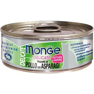 Monge Cat Delicate Pollo-Asparagi 80Gr