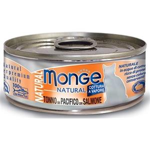 Monge Cat Tonno Del Pacifico Con Salmone 80Gr