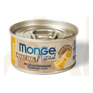 Monge Dog Natural Pollo Con Formaggio 95Gr