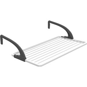 GIMI Vileda Ghibli | Stendibiancheria in resina da balcone | Bracci super resistenti | Bracci regolabili| Facile da aprire e chiudere