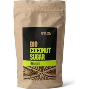 VanaVita Zucchero di Cocco BIO 500 g - Alternativa Naturale allo Zucchero Bianco, Alta Qualità Biologica, Gusto Caramellato