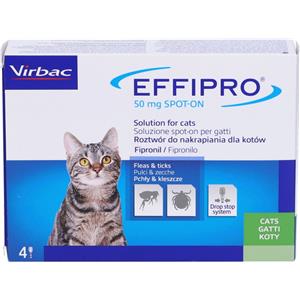 Effipro Spot-On Gatto 4 Pipette 50 Mg