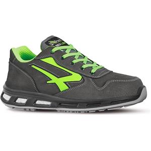 U-Power Yoda S3 SRC - Scarpe Antinfortunistiche Basse in Pelle Nabuk Idrorepellente, Taglia 43