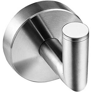 Ambrosya® | Scaldasalviette esclusivo in acciaio inox | Asciugamano Gancio Appendiabiti (Acciaio inossidabile (Spazzolato))