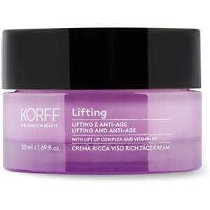 KORFF Srl Korff Lifting 40-76 Crema Viso Ricca - Crema viso effetto lifting per pelle secca - 50 g