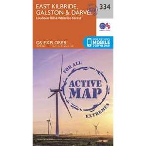 East Kilbride, Galston and Darvel (Map) OS Explorer Active Map