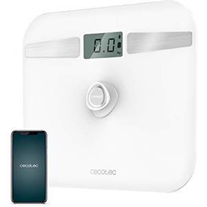 Cecotec Surface Precision 9350 Healthy Rose, Bilancia pesapersone digitale con porta USB e display invisibile.