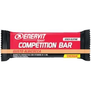 Enervit Power Sport Competition Barretta Energetica Albicocca 30g - Alta percentuale di carboidrati, basso contenuto di grassi, ideale per sforzi intensi