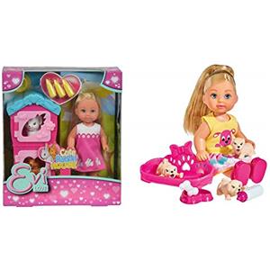 Simba Bambola Evi Love con Coniglietti, 105733065 & Bambolotti Bambole e Accessori, Multicolore, 801955