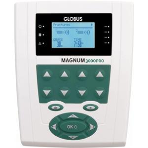 Globus Magnum 3000 Pro - Dispositivo Magnetoterapia Professionale con 2 Solenoidi Flessibili, 70 Programmi e Intensità fino a 400 Gauss