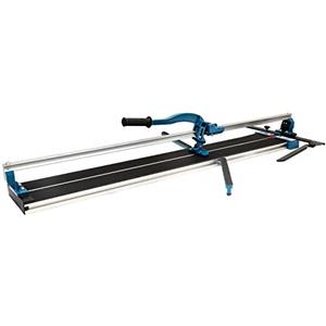 TOPWAY 1200mm Tagliapiastrelle Manuale Professionale con Guida di Scorrimento Singola e Guida Laser, Alluminio Base, per Taglio Precisione di Piastrelle in Gres Ceramica 347715