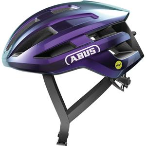 Abus PowerDome MIPS - Casco da Bici Leggero con Ventilazione Avanzata e Protezione MIPS, Viola, Taglia L