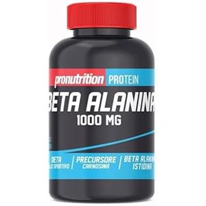 Pronutrition Beta Alanina 1000 mg - Integratore con L-Istidina per migliorare le performance sportive e contrastare l'acido lattico - 120 Compresse