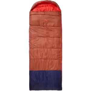 Mc Kinley McKinley Camp Comfort II 10, Sacco a Pelo Unisex Adulto, Red Rust/Navy Dark, 225 x 80 cm