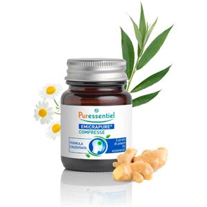 Puressentiel Emicrapure - Integratore Naturale per Mal di Testa e Tensioni Localizzate, 15 Compresse