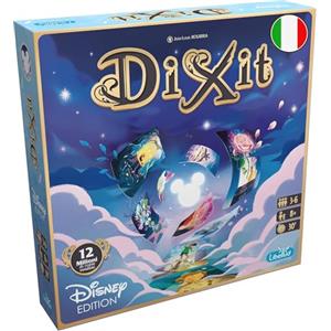 Asmodee - Dixit: Disney - Gioco da Tavolo di Fantasia e Immaginazione con Personaggi Disney, 3-6 Giocatori, 8+ Anni, 30 min, Edizione in Italiano